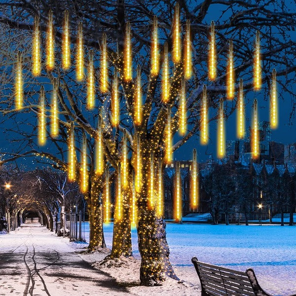 Hanging Frosty LED String Lights - Halri
