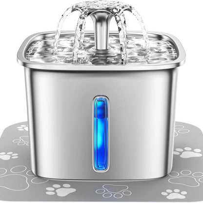 Easy Clean Pet Water Dispenser - Quiet Filtered Fountain - Halri