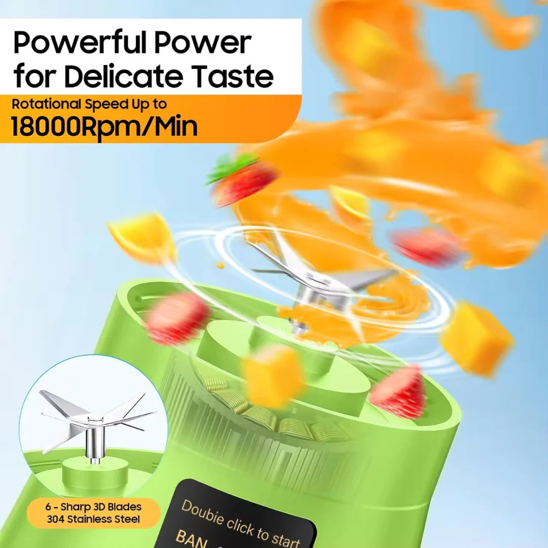 Compact Personal Juice Blender Mixer