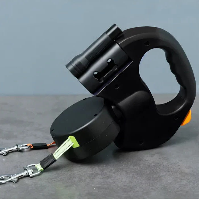 Durable Dual Dog Walking Leash With 360 Swivel Clip - Halri