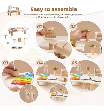 Kids Musical Drum Set