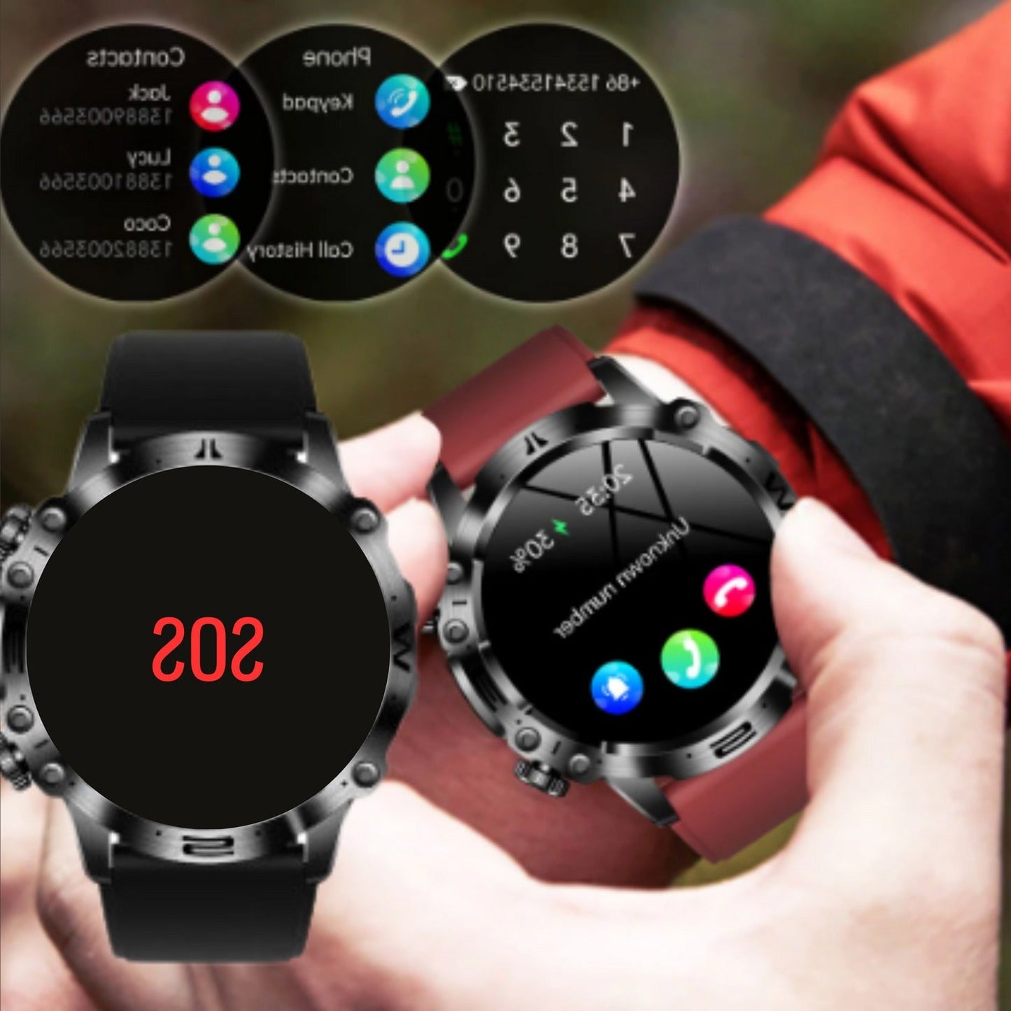 Versatile Fitness Tracker Smart Watch