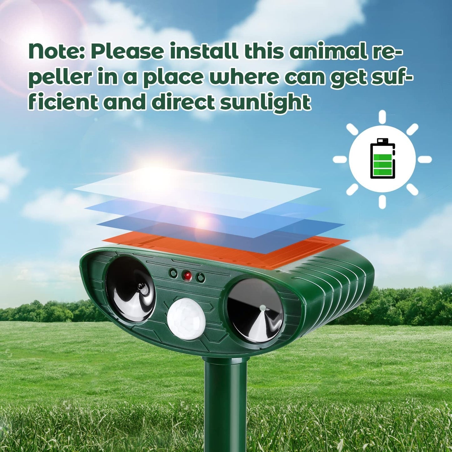Effective Bird Repellent Device