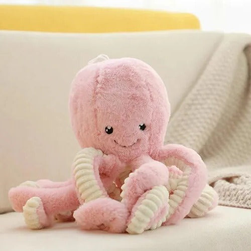 Large Soft Octopus Cuddle Toy