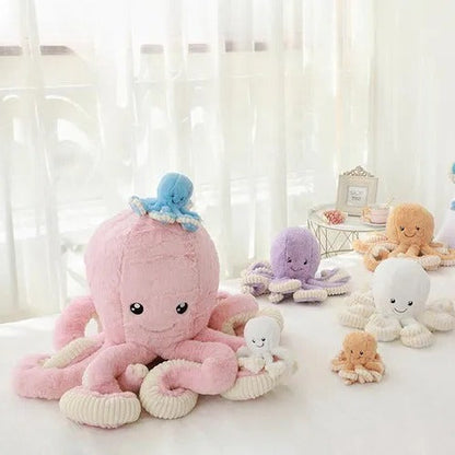 Large Soft Octopus Cuddle Toy