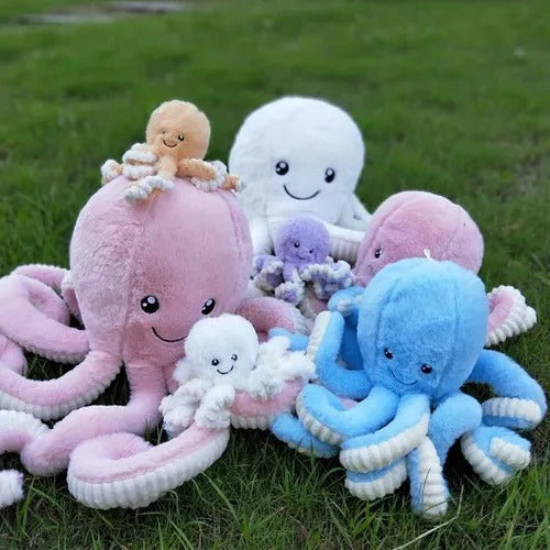 Large Soft Octopus Cuddle Toy
