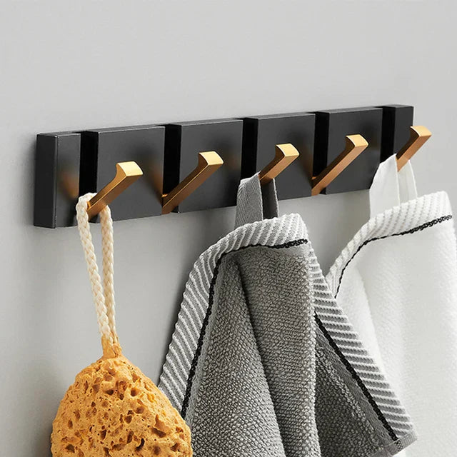 Slim Folding Wall Hook - Compact Space Saver for Homes