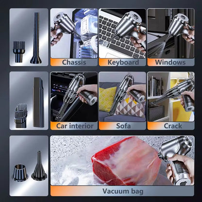 Portable Cordless Vacuum for Home and Pet Cleaning