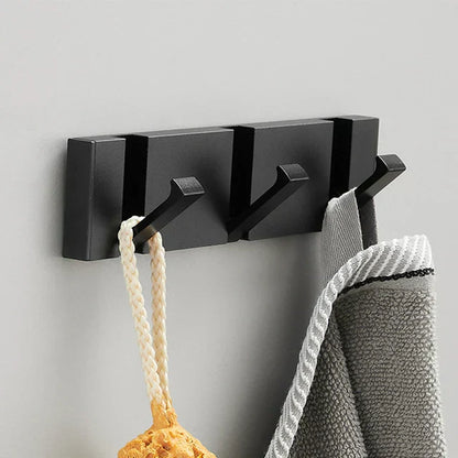 Space Saving Folding Wall Hook Stainless Steel Modern