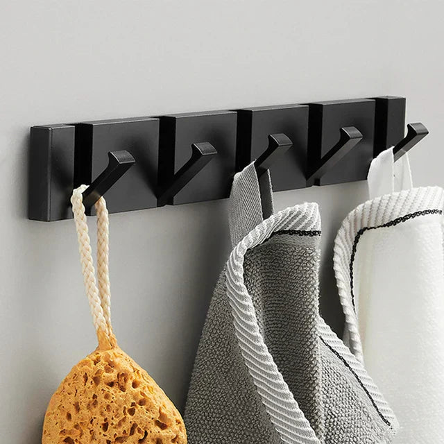 Slim Folding Wall Hook - Compact Space Saver for Homes