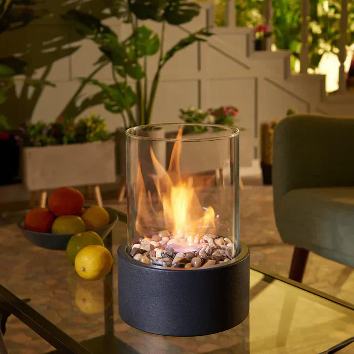 Stylish Outdoor Glass Table Lamp - Halri