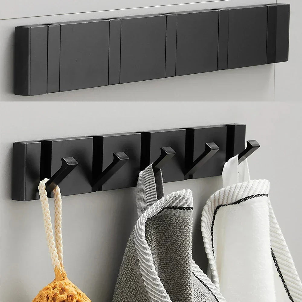 Slim Folding Wall Hook - Compact Space Saver for Homes