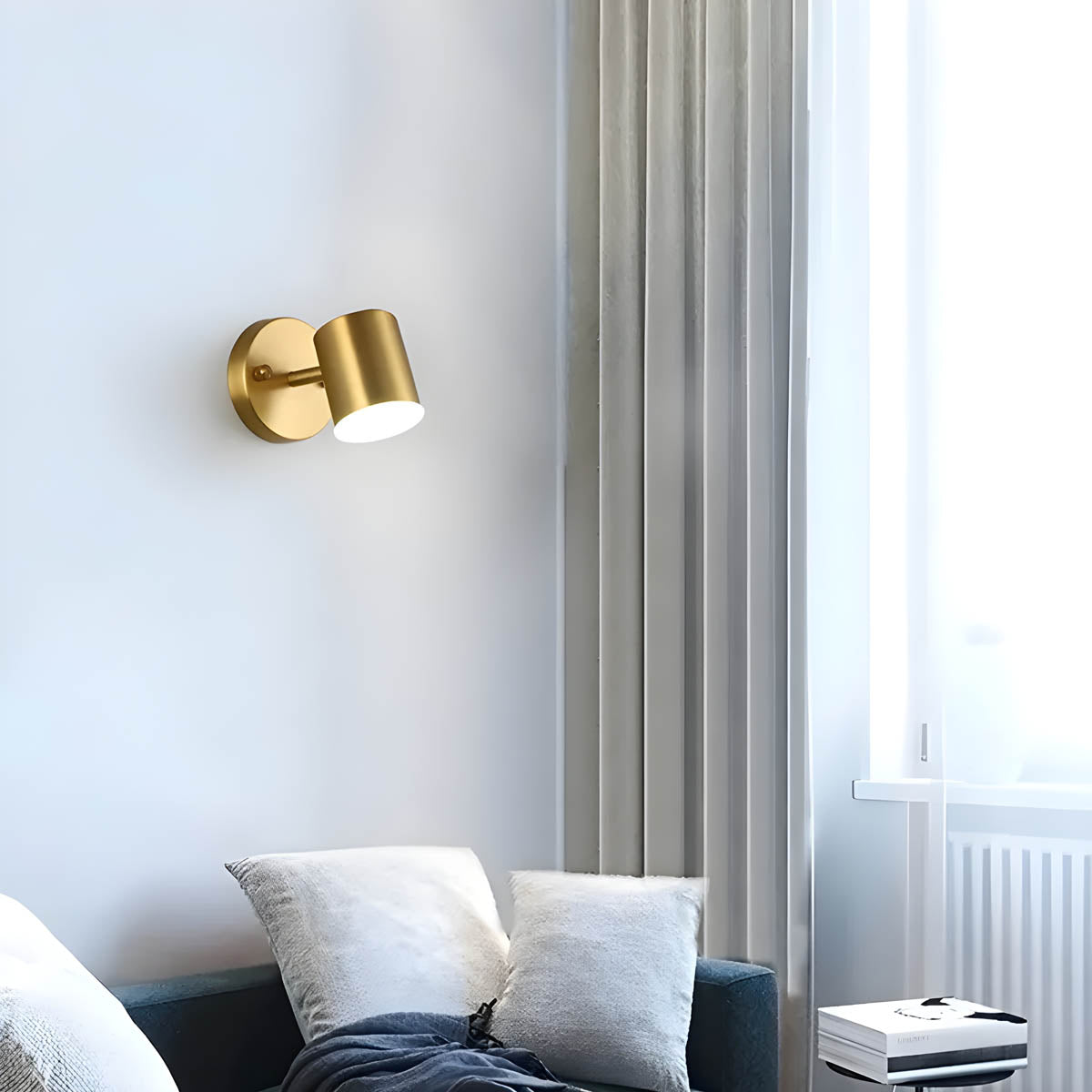 Modern Copper LED Wall Light Fixtures - Halri
