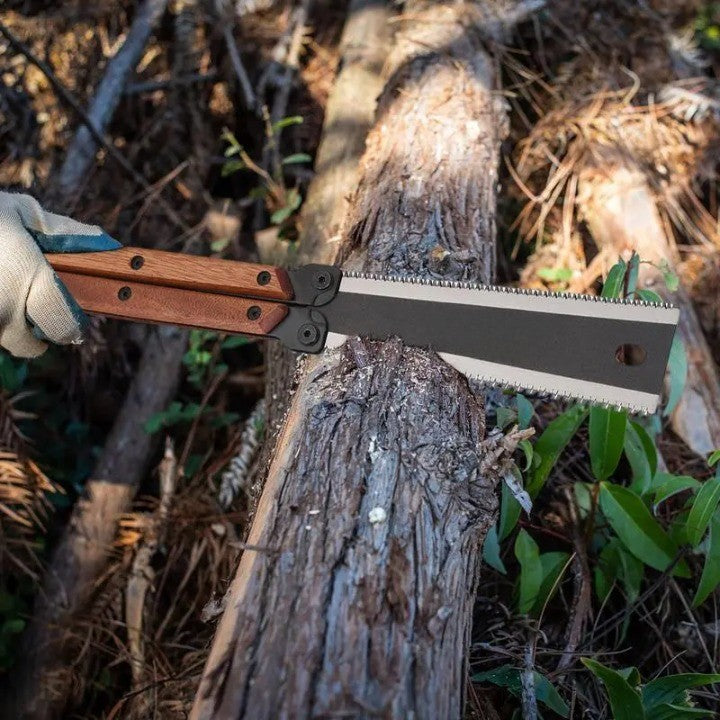 Heavy Duty Premium Folding Hand Saw for Carpentry - Halri