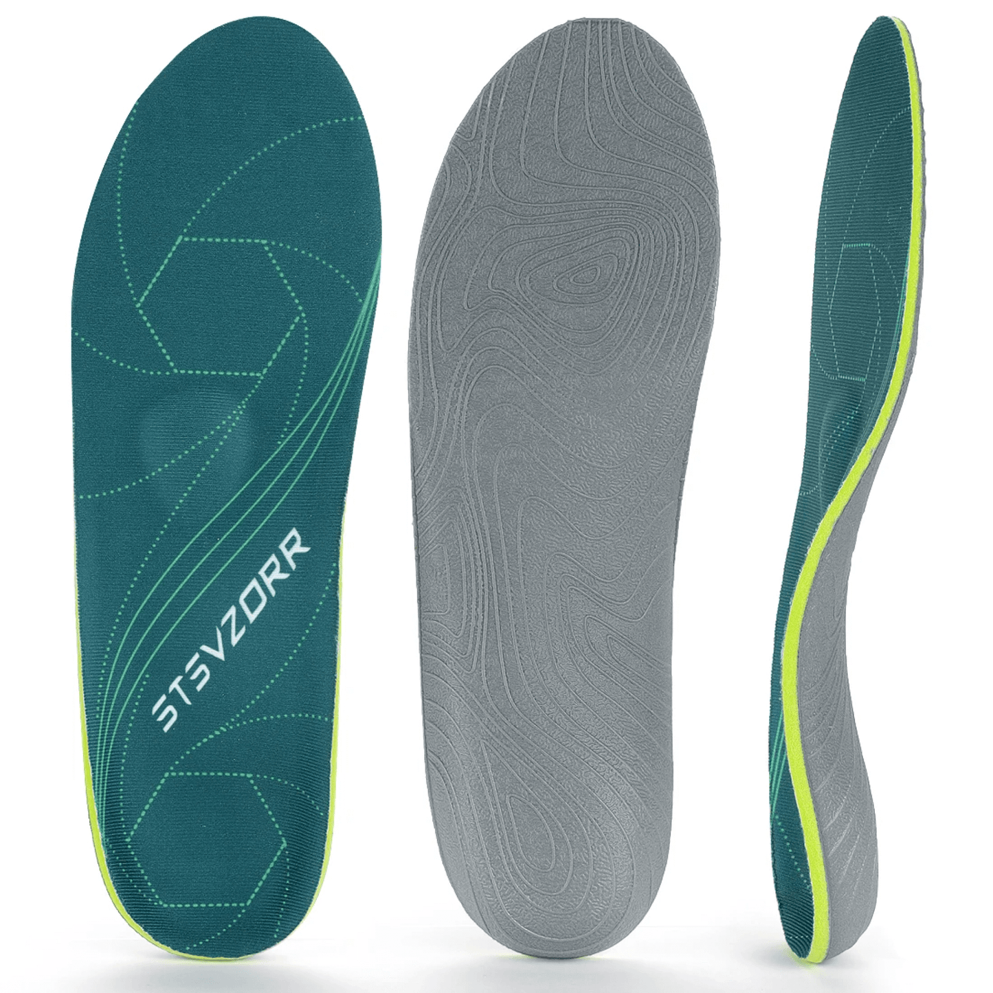 Comfortable Foot Arch Support Orthotic Shoe Insoles - Halri