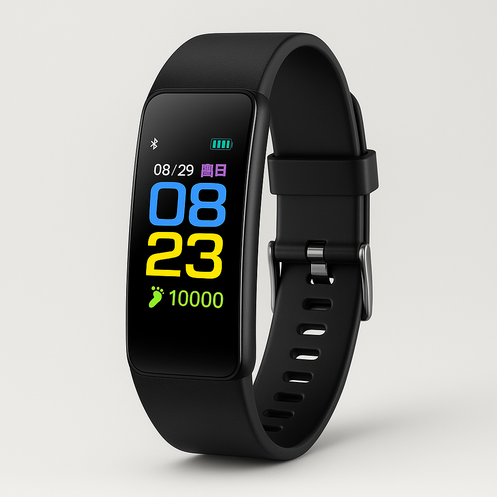Easy-to-Use Senior Fitness Smartwatch with Health Monitor