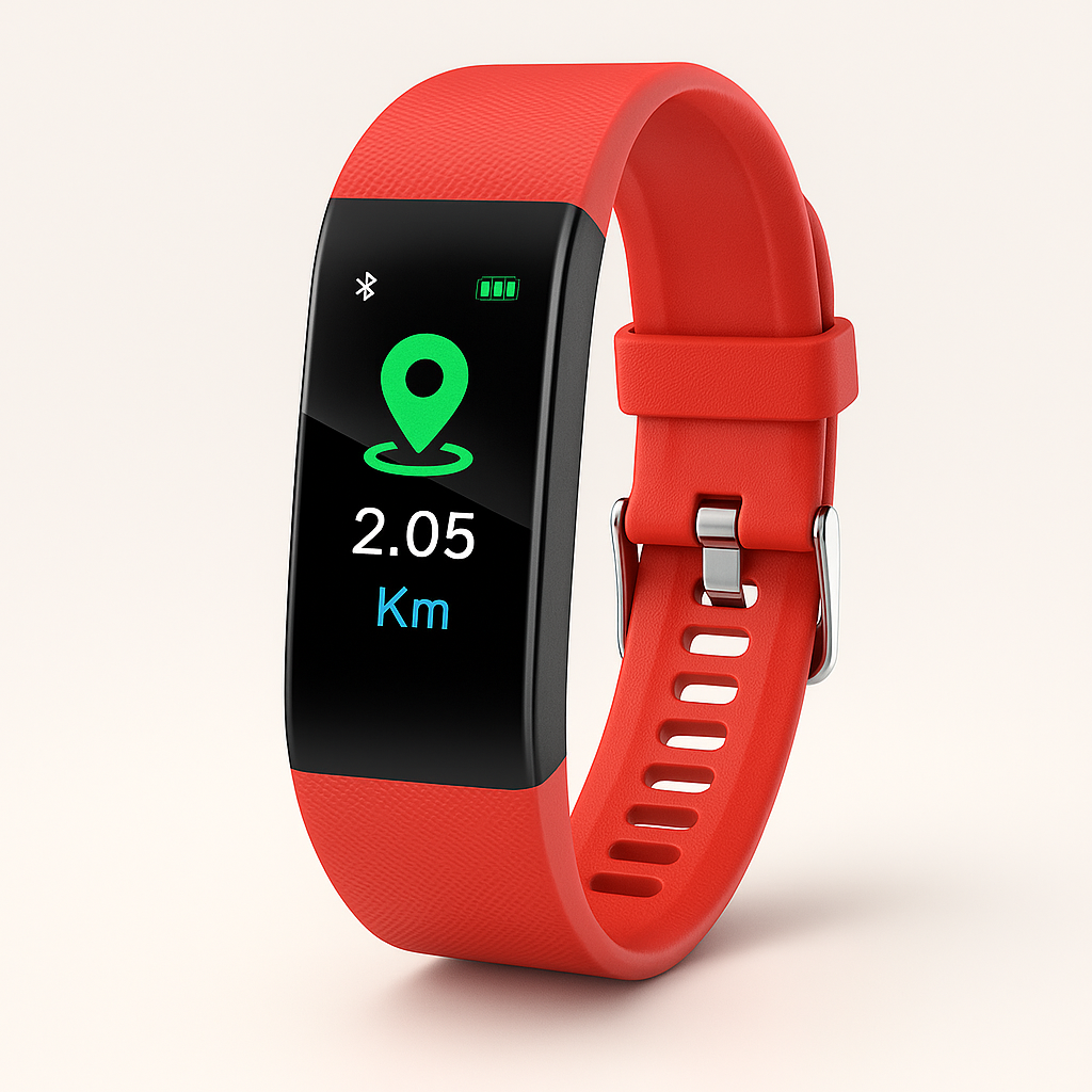 Easy-to-Use Senior Fitness Smartwatch with Health Monitor