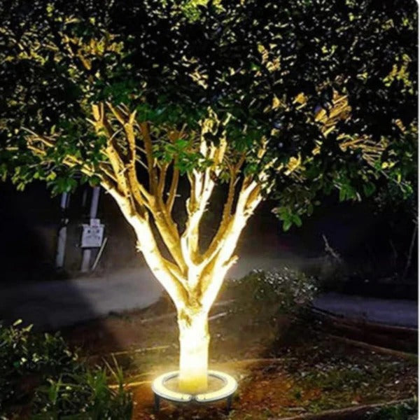 Bright Outdoor Garden Spotlight