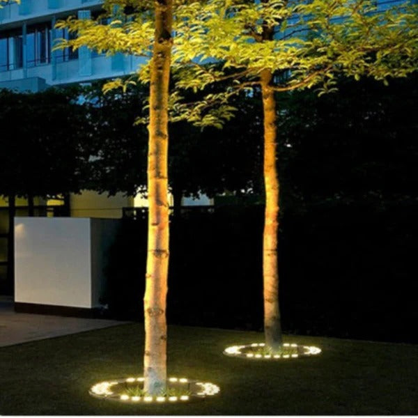 Bright Outdoor Garden Spotlight