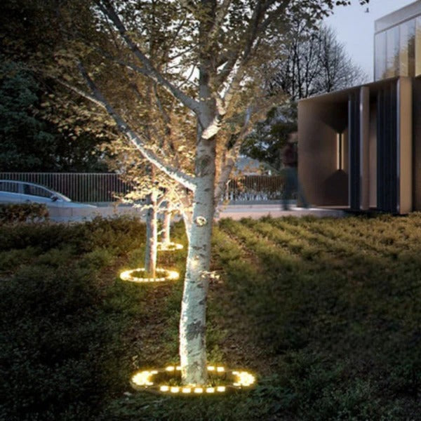 Bright Outdoor Garden Spotlight