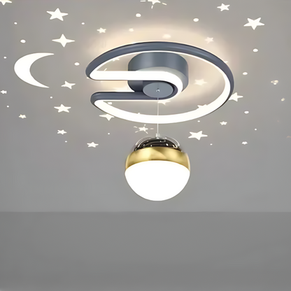 Stylish LED Ceiling Light Starry Night Effect