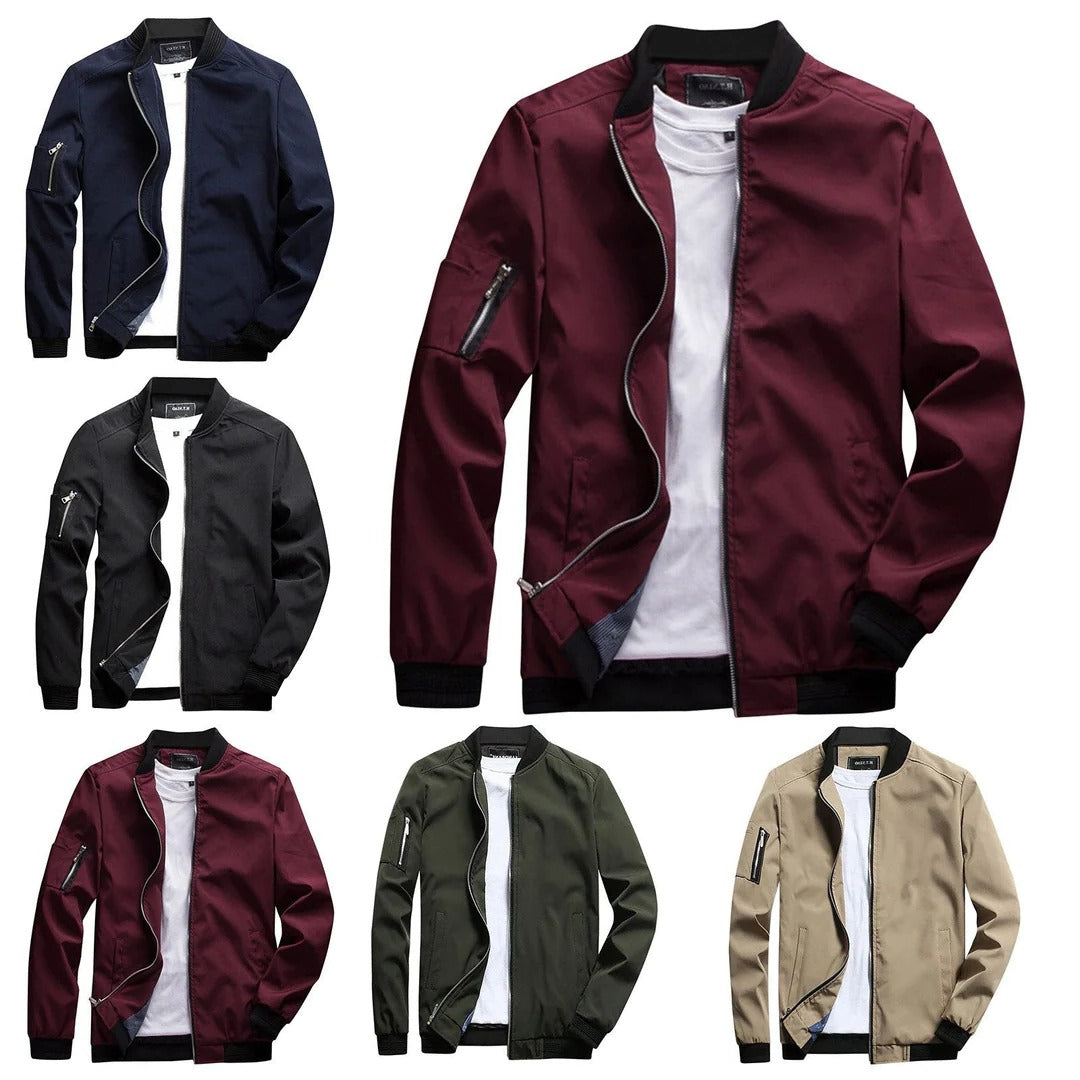 Slim Fit Casual Mens Summer Jacket