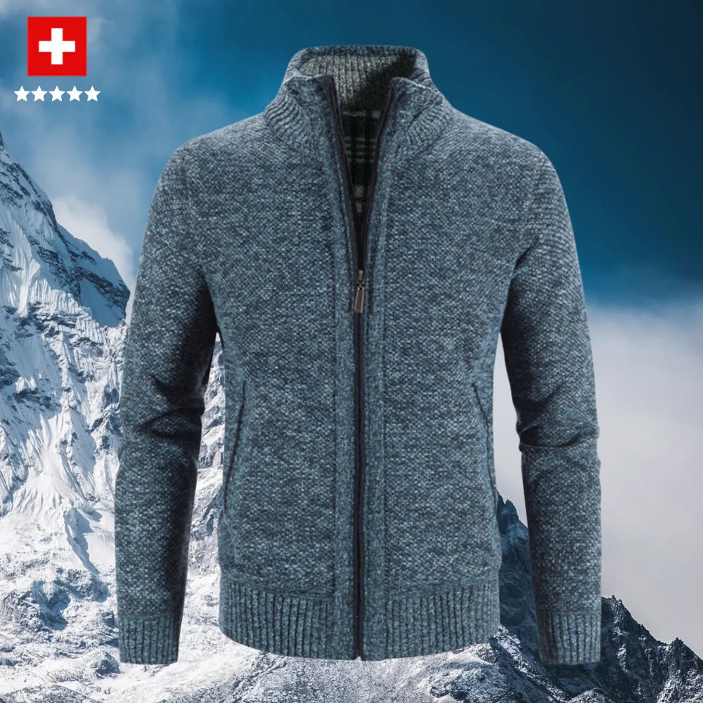 Warm Cozy Men's Cardigan Sweater