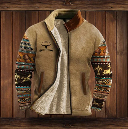 Warm Waterproof Mens Fleece Coat