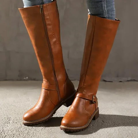 Stylish Leather Ankle Boots for Women