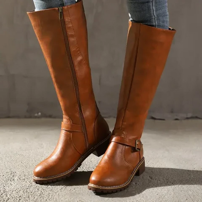 Stylish Leather Ankle Boots for Women