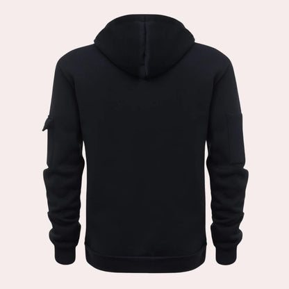 Fashionable Men's Cozy Hooded Sweatshirt
