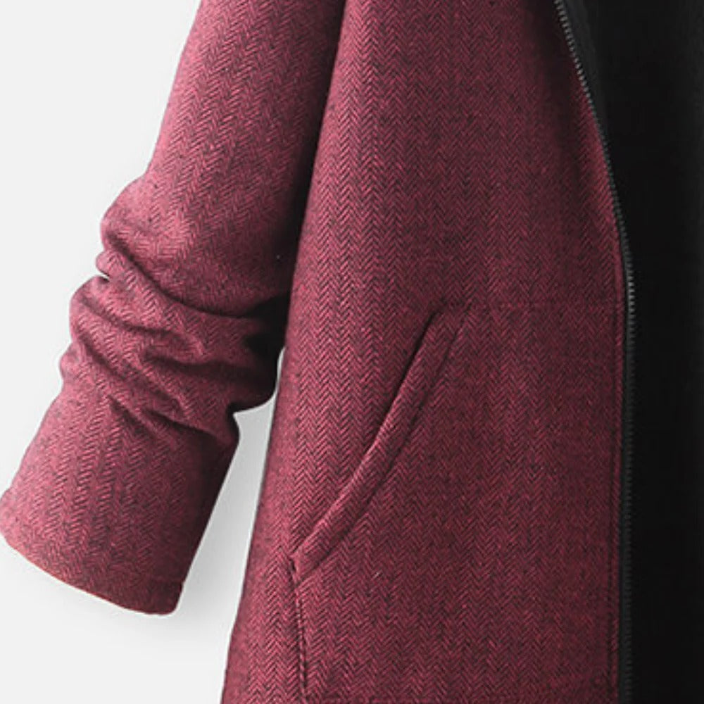 Ladies Cozy Hooded Winter Coat
