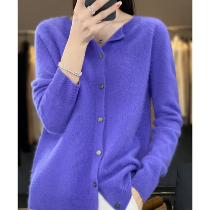 Ladies' Crew Neck Knit Sweater