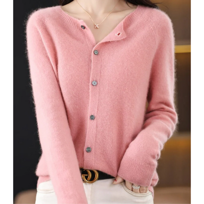 Ladies' Crew Neck Knit Sweater