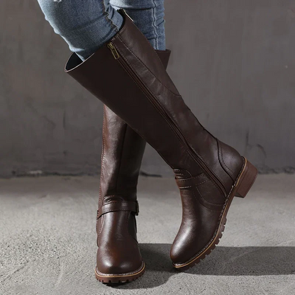 Stylish Leather Ankle Boots for Women