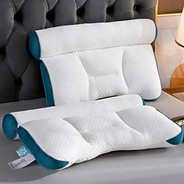 Contour Memory Foam Pillow, Orthopedic Neck Support Pillow, Plush Sleeping Pillow - Halri