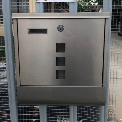 Secure Extra Large Metal Wall Mount Mailbox Locker