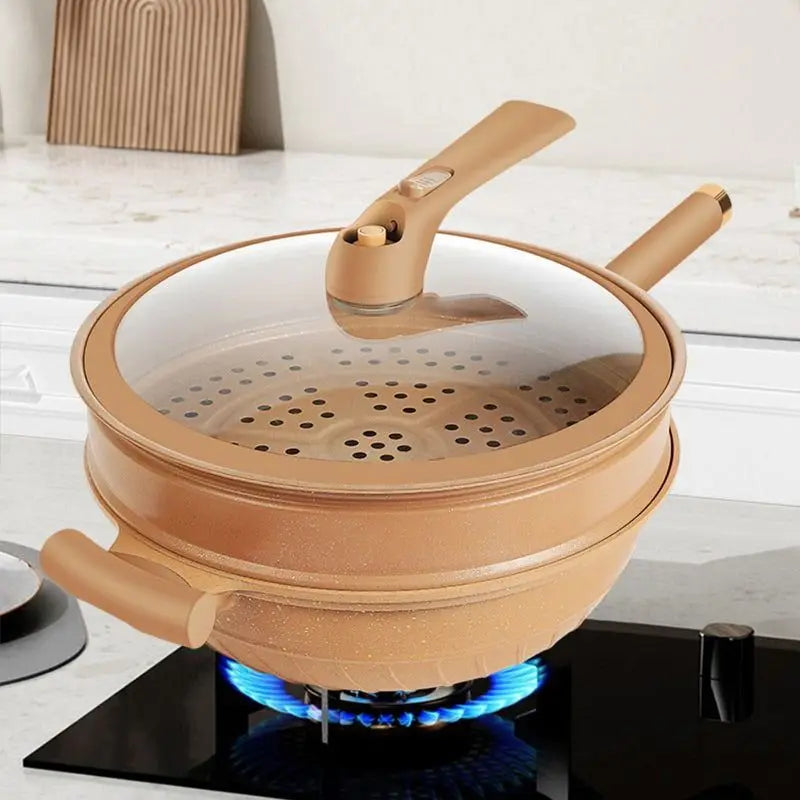 Large Non Stick Stir Fry Pan - Halri