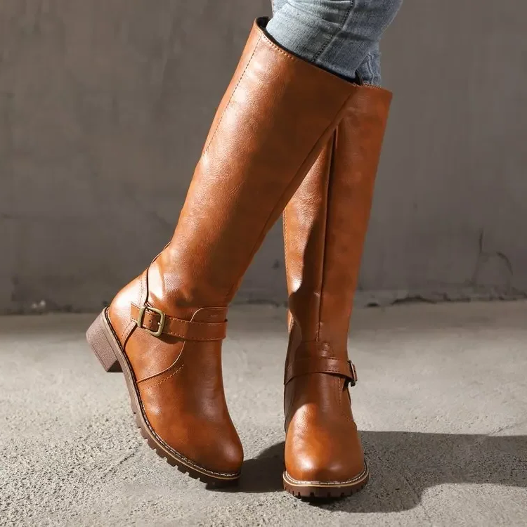 Stylish Leather Ankle Boots for Women - Halri