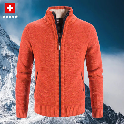 Warm Cozy Men's Cardigan Sweater