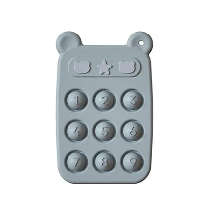 Silicone Baby Teether & Fidget Toy Set - Halri