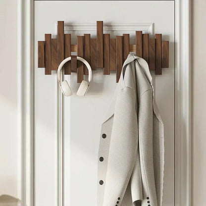 Stylish Wood Wall Panel for Entryway Organization - Halri