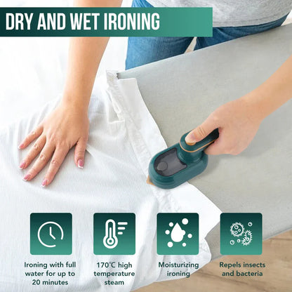 Compact Travel Handheld Steam Iron