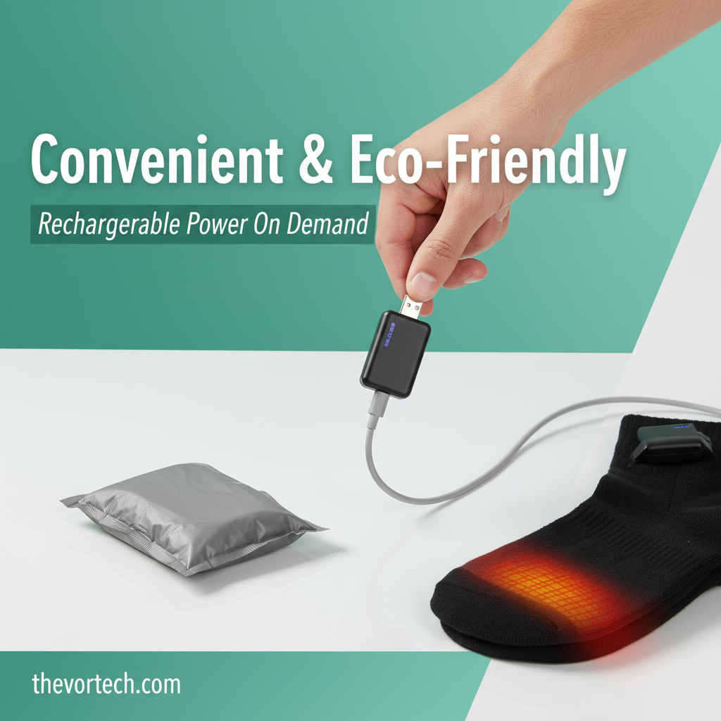 Warm Electric Socks for Men and Women