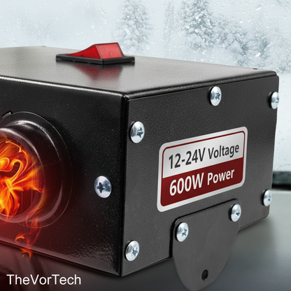 Fast Car Window Heater 12V Compact Winter Defroster