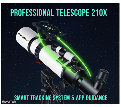 Easy Use Beginners Telescope 210X with Tripod