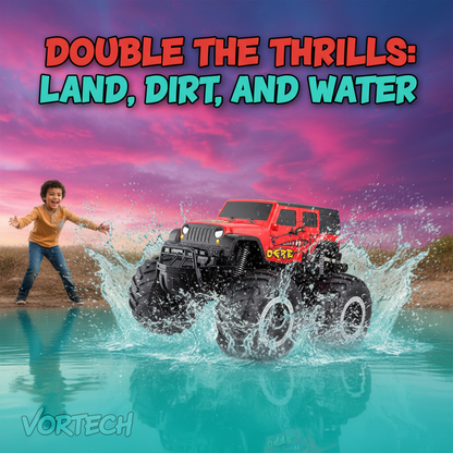 Big RC Offroad Truck Waterproof Stunt Car