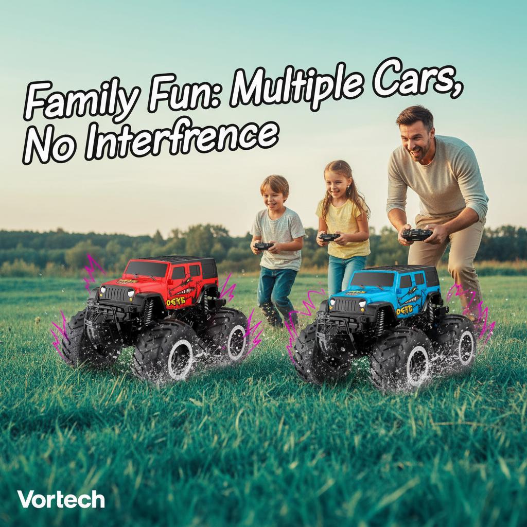 Big RC Offroad Truck Waterproof Stunt Car