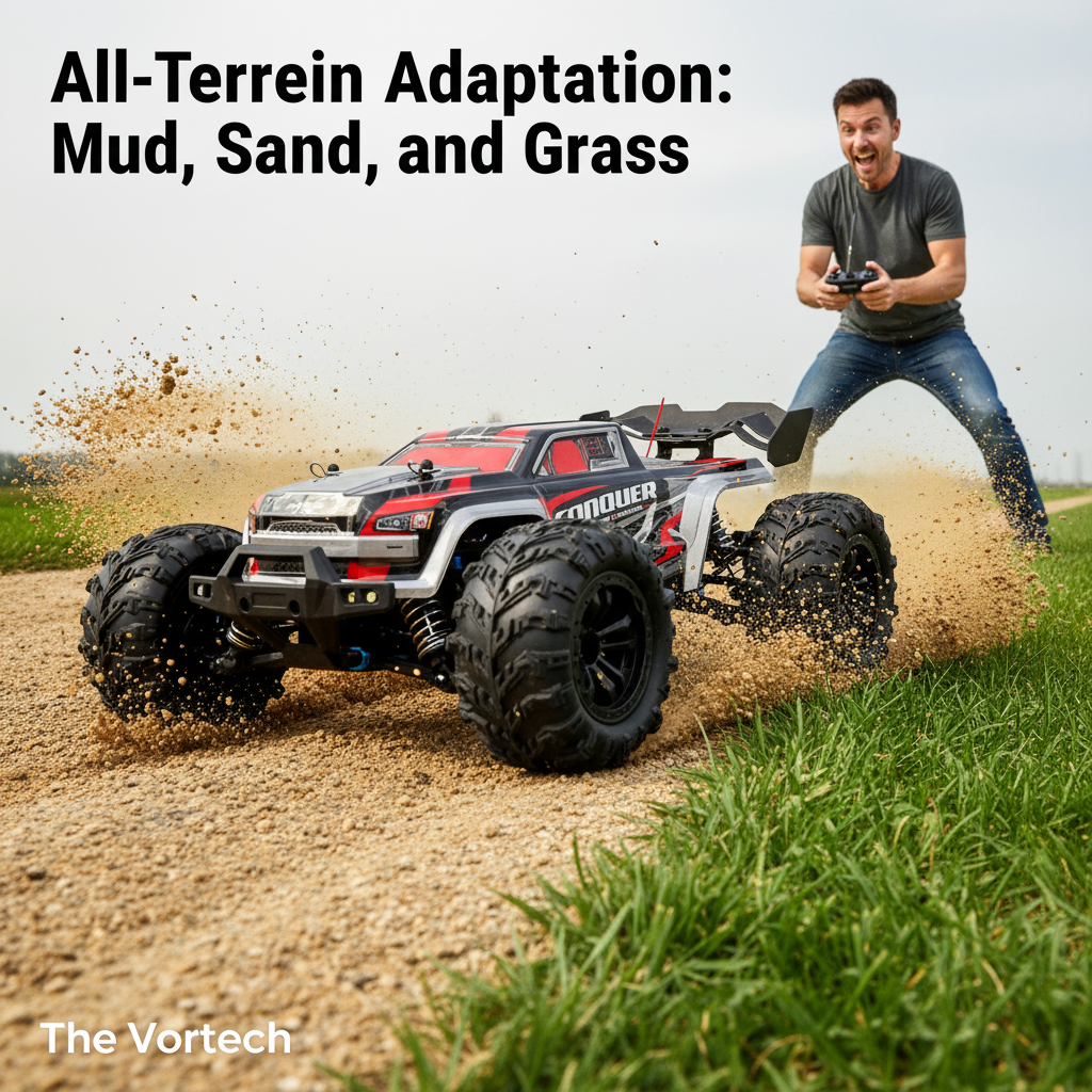 Fast RC 4x4 Offroad Car for Adults 43MPH