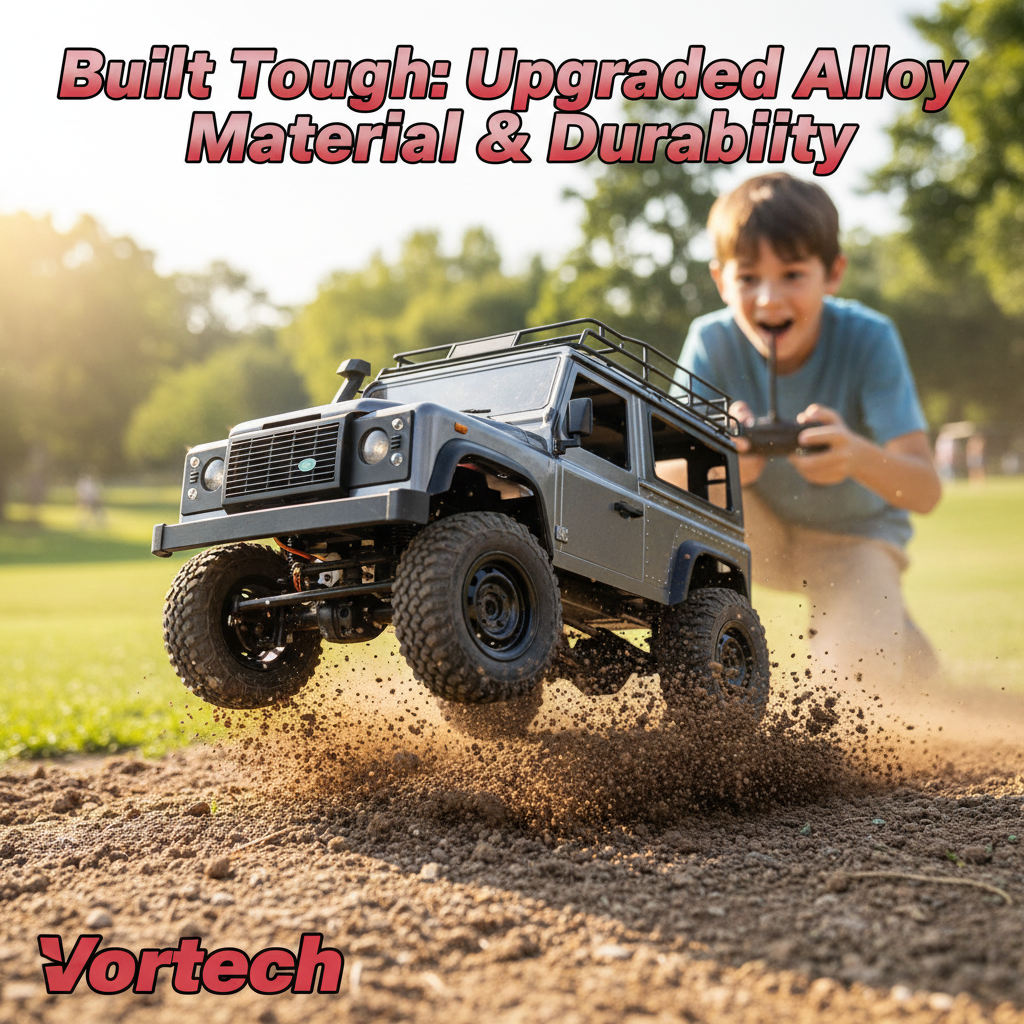 Fast 4WD RC Rock Crawler Truck 1:12 Scale